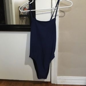 Navy blue Jolyn onesie